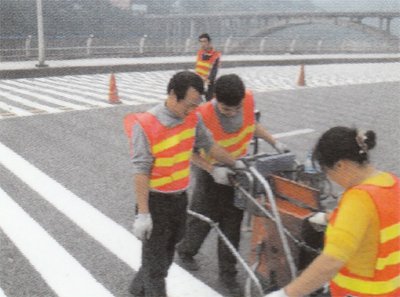 涪陵市區(qū)震蕩標線